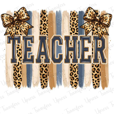 Leopard Teacher Design