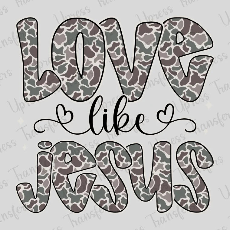 Camo Love Like Jesus