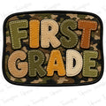 Back To School Grade Camo