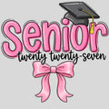 Senior Pink Bow